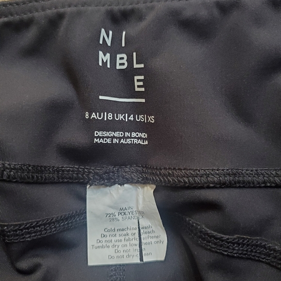 Nimble Mesh Crops Size XS - Picture 2 of 5
